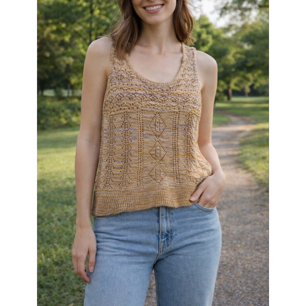 Democracy Knit Tank Top